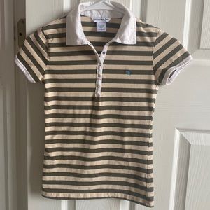 Women’s Abercrombie and Fitch striped tee size small